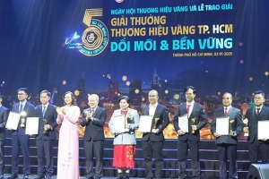 Giải thưởng “Thương hiệu Vàng TP. HCM” năm 2025 chính thức khởi động
