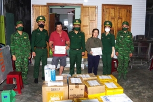Bộ đội Biên phòng thu giữ hơn nửa tấn thuốc nổ tại miền Trung và Tây Nguyên