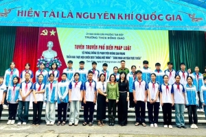 Công an phường Tam Điệp đẩy mạnh tuyên truyền Chiến dịch “Không một mình” – “Cùng nhau an toàn trực tuyến”
