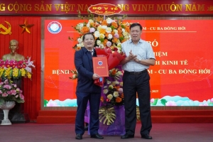 Công bố Quyết định bổ nhiệm Phó Giám đốc Bệnh viện Hữu nghị Việt Nam - Cu Ba Đồng Hới