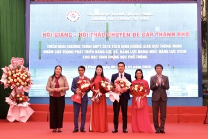 Hội giảng - Hội thảo chuyên đề cấp thành phố phát triển năng lực số, năng lực ngoại ngữ và năng lực STEM cho học
