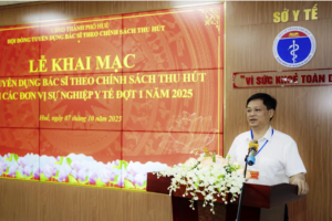 Huế: 3/12 bác sĩ ngoài địa phương được tuyển dụng theo chính sách thu hút năm 2025