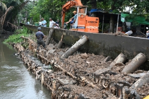 TP. HCM triển khai nhiều giải pháp chống ngập úng, sạt lở tại bán đảo Thanh Đa