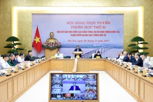Thủ tướng chủ trì phiên họp thứ 21 về các công trình, dự án ngành GTVT