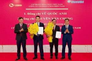 Casumina công bố quyết định bổ nhiệm hai Phó Tổng giám đốc