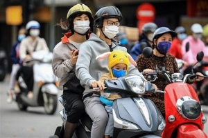 Không khí lạnh sắp tràn về, Hà Nội chấm dứt nồm ẩm