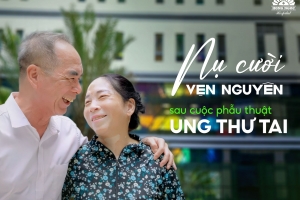 Phẫu thuật thành công ca ung thư tai hiếm gặp, giữ trọn nụ cười bệnh nhân