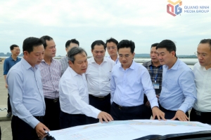 Bí thư Tỉnh ủy Quảng Ninh kiểm tra tiến độ dự án Khu đô thị phức hợp Hạ Long Xanh