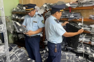 Quảng Trị: Phát hiện, xử lý hơn 1.000 sản phẩm thời trang giả mạo nhãn hiệu