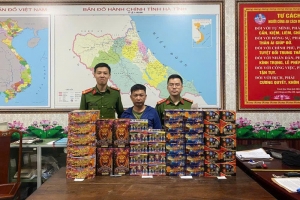 Hà Tĩnh: Triệt phá đường dây buôn bán pháo nổ trái phép