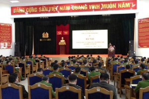 Tập huấn công tác chính sách, bảo hiểm xã hội, bảo hiểm y tế trong Công an nhân dân