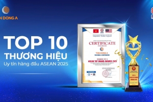 Tôn Đông Á - Top 10 thương hiệu uy tín hàng đầu ASEAN 2025