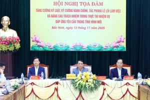 Bắc Ninh: Tăng cường kỷ cương, kỷ luật hành chính, nâng cao trách nhiệm trong thực thi nhiệm vụ