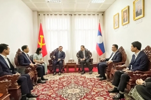 Vinachem làm việc với Bộ trưởng Bộ Công Thương Lào: Quyết tâm đẩy nhanh tiến độ Dự án Muối mỏ Kali