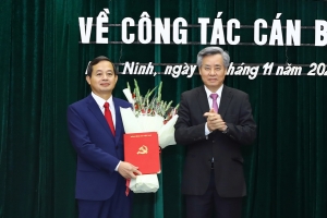 Chủ tịch UBND tỉnh Thái Nguyên được điều động giữ chức Phó Bí thư Tỉnh ủy Bắc Ninh nhiệm kỳ 2025 - 2030