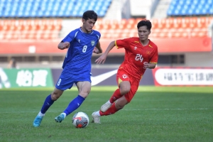 U22 Việt Nam nhận thất bại 0 - 1 trước Uzbekistan tại Panda Cup 2025