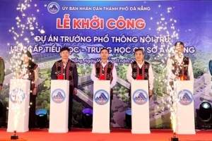 Đà Nẵng đồng loạt khởi công 5 trường học nội trú liên cấp các xã biên giới