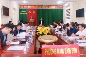 Thường trực Hội đồng Nhân dân tỉnh Thanh Hóa giám sát việc thực hiện Nghị quyết của Hội đồng Nhân dân tại cơ sở