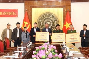 Tỉnh Đồng Nai ủng hộ đồng bào Thanh Hóa khắc phục hậu quả thiên tai