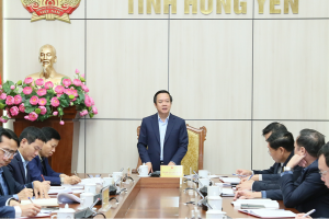 Chủ tịch UBND tỉnh Hưng Yên yêu cầu thúc đẩy tiến độ các dự án trọng điểm
