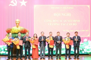 Đà Nẵng điều động, bổ nhiệm nhiều cán bộ
