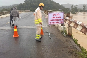 Đắk Lắk: Cấm người và phương tiện lưu thông qua cầu Giang Sơn trên Quốc lộ 27