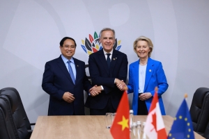 Thủ tướng Canada và Chủ tịch Ủy ban EU hoan nghênh Việt Nam làm Chủ tịch CPTPP 2026