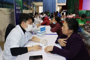 Hải Phòng: Khám bệnh, phát thuốc miễn phí cho trên 1.000 người dân