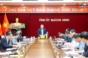 Ủy ban Bầu cử tỉnh Quảng Ninh tiến hành Phiên họp thứ nhất