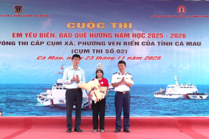 Hun đúc tình yêu biển, đảo quê hương cho thế hệ trẻ tỉnh Cà Mau