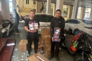 Hải Phòng: Triệt phá đường dây pháo lậu, thu giữ hơn 443kg pháo hoa