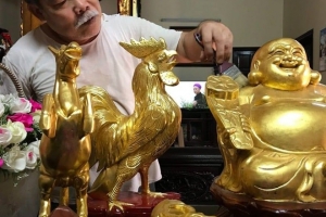Làng nghề dát vàng Kiêu Kỵ mở rộng sản xuất theo nhu cầu thị trường