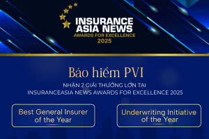 PVI: Doanh nghiệp bảo hiểm phi nhân thọ Việt Nam đầu tiên đạt "cú đúp" giải thưởng quốc tế danh giá