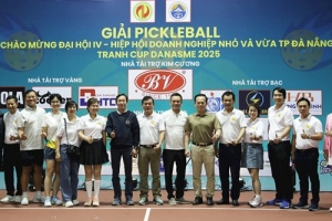 Đà Nẵng: Khai mạc Giải Pickleball tranh Cúp DANASME 2025