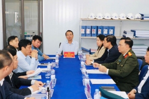 Tỉnh ủy Ninh Bình kiểm tra tiến độ Khu Đại học Nam Cao