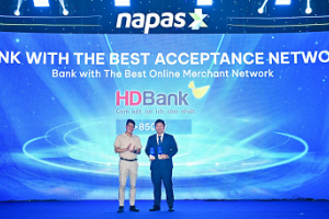HDBank - Ngân hàng dẫn đầu trong phát triển Mạng lưới chấp nhận thanh toán năm 2025