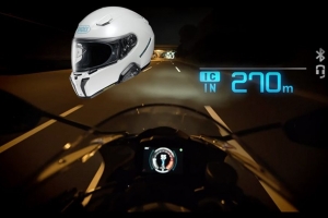 Shoei ra mắt mũ bảo hiểm “Iron Man” tích hợp thực tế tăng cường (AR) và hiển thị tốc độ ngay trên kính