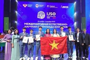 Học sinh Hà Nội giành 6 Huy chương Olympic Khoa học trẻ quốc tế năm 2025