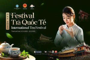 Huế lần đầu tổ chức Liên hoan Trà quốc tế 2025