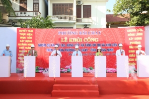 Quảng Ninh: Phường Bãi Cháy khởi công nhóm dự án cải tạo, nâng cấp, hạ tầng đô thị và khu dân cư