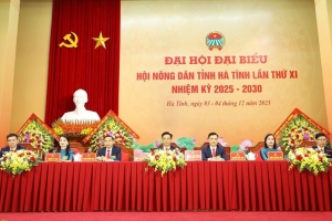 Hà Tĩnh khai mạc Đại hội đại biểu Hội Nông dân tỉnh lần thứ XI