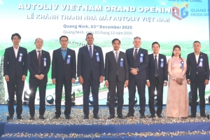 Khánh thành Nhà máy Autoliv Việt Nam tại KCN Sông Khoai
