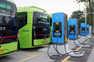 Hà Nội: Công ty Liên Ninh chuyển đổi 100% xe hiện hữu sang xe buýt điện