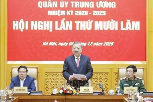 Tổng Bí thư Tô Lâm: Hành động theo phương châm '5 vững', xây dựng quân đội trong tình hình mới