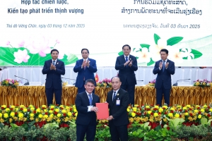 THACO tham dự Hội nghị Xúc tiến đầu tư Việt Nam - Lào năm 2025