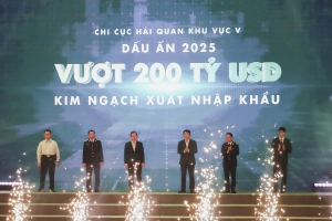 Chi cục Hải quan Khu vực V: Kim ngạch xuất nhập khẩu năm 2025 vượt 200 tỷ USD
