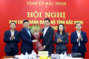 Bắc Ninh có tân Phó Bí thư Tỉnh ủy