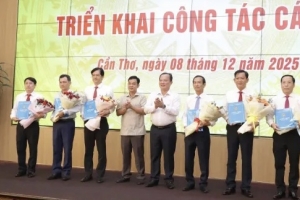 Cần Thơ tổ chức hội nghị công bố quyết định về công tác cán bộ