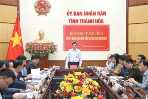 Thanh Hóa đứng thứ 3 toàn quốc về kết quả giải ngân vốn đầu tư công theo kế hoạch Chính phủ giao