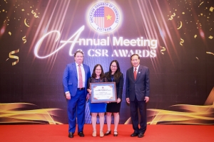 Herbalife Việt Nam nhận giải thưởng Trách nhiệm xã hội doanh nghiệp của AmCham lần thứ tám liên tiếp